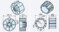 Preview: Becker ➤ Adapterset O-D85N für Hinderniserkennung, Sonnenschutz #49302002710 #49313002270 #49303006280 ✅ online kaufen!