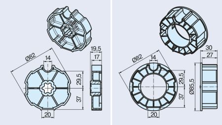 Becker ➤ Adapterset DW85N, Universal #49303000650 #49303000660 ✅ online kaufen!