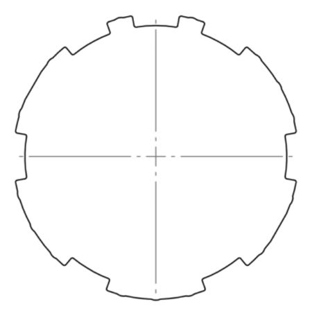 elero Adapterset Motorkupplungset für RH- und NHK-Antriebe, Rundrohr Ø 83x1,5 mm #220310001