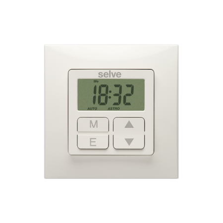 Selve ➤ Zeitschaltuhr Selve Smarttimer Plus✓  incl. Abdeckrahmen 1-fach, polarweiß✓  #296500 ✅ online kaufen!