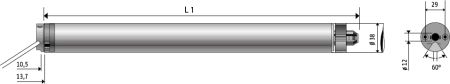 Somfy ➤ Ilmo 2 40 WT 4/16 ✅ Rollladenmotor #1240518