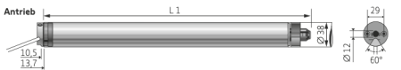 Somfy ➤ Oximo 40 WireFree io 4/16 ✅ Rollladenmotor SW 40 x 0,6 #1241948