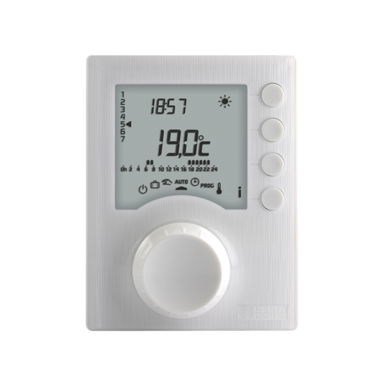 Delta Dore TYBOX 1127 Programmierbarer Thermostat für 2A Heizung #6053006