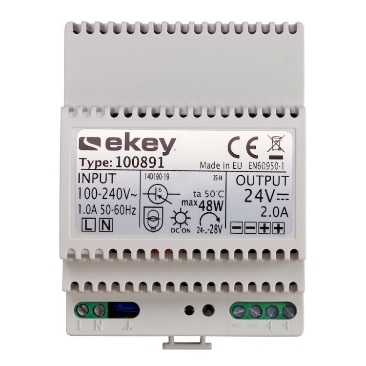 ekey NT REG 230 VAC/24 VDC/2 A Netzteil REG 4 TE #100891