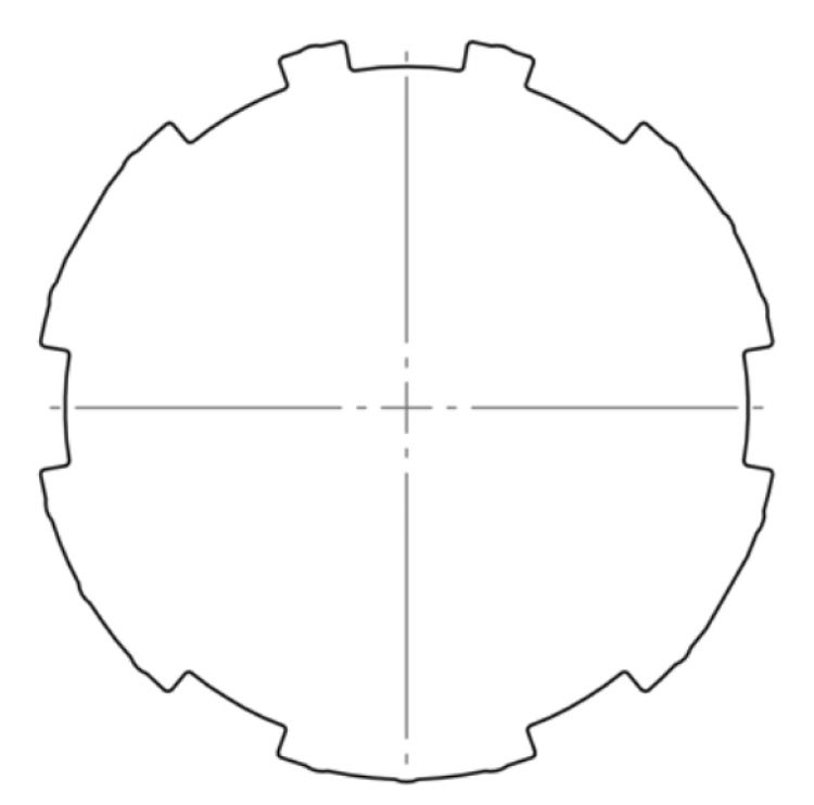 elero Adapterset Motorkupplungset für RH- und NHK-Antriebe, Rundrohr Ø 83x1,5 mm #220310001