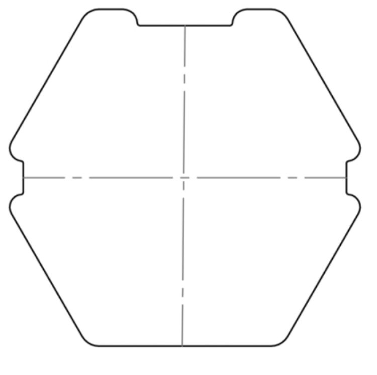 elero Adapterset Motorkupplungsset für RH- und NHK-Antriebe, Profilrohr Ø 85 mm, 6-kant, Butzbach #220370001