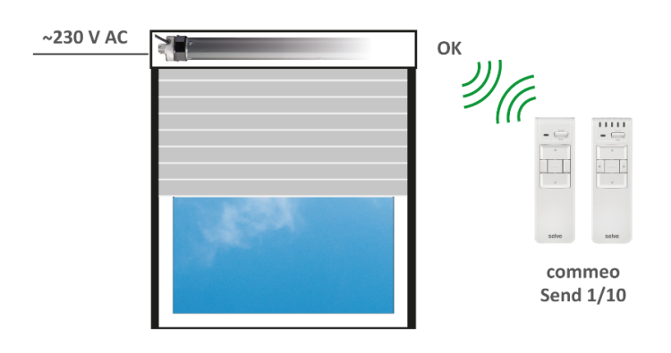 SELVE commeo Send WS 10, zur Einstellung der commeo Funk-Sensorik #297721