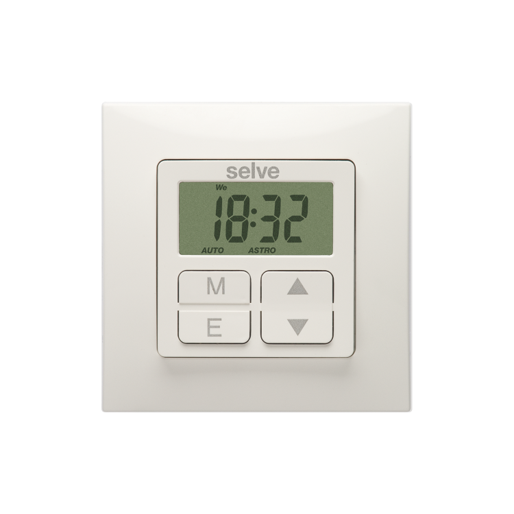 Selve ➤ Zeitschaltuhr Selve Smarttimer Plus✓  incl. Abdeckrahmen 1-fach, polarweiß✓  #296500 ✅ online kaufen!